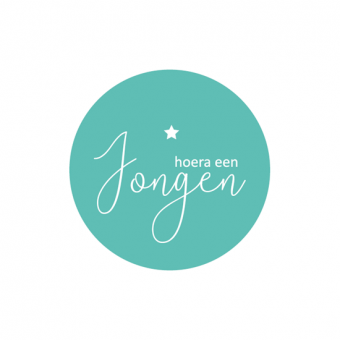 Sticker roze hoera een meisje