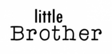 Strijkaplicatie Little Brother