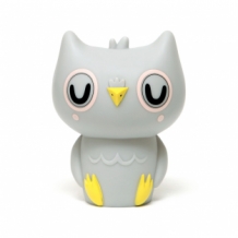 Petit Monkey lampje Uil grey