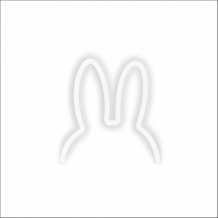Nijntje wall deco witte oren small