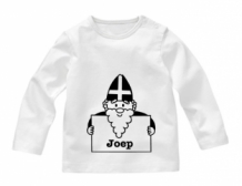 Sinterklaas met naam Strijkapplicatie