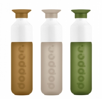 Doppers zand - caramel - legergroen