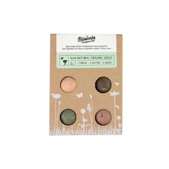 mama giftbox met 4 zaadbommetjes