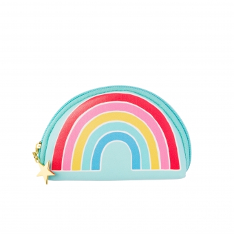 Kleingeld beursje regenboog