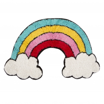 Regenboog vloerkleed,  matje