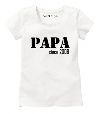 Strijkapplicatie papa since