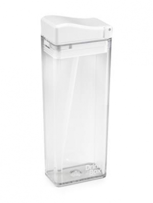 Drink in the box unique white clear