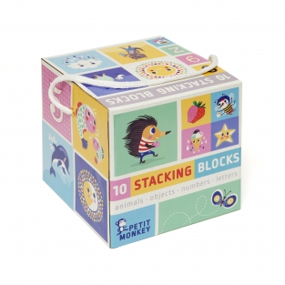 Stapelblokken, stapeltoren petit monkey