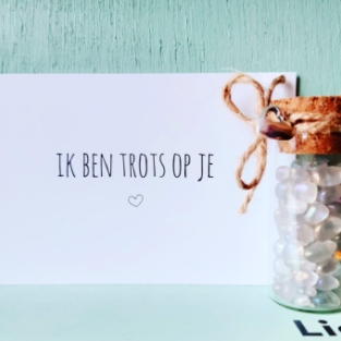 Pluimpjes complimentenkaartjes